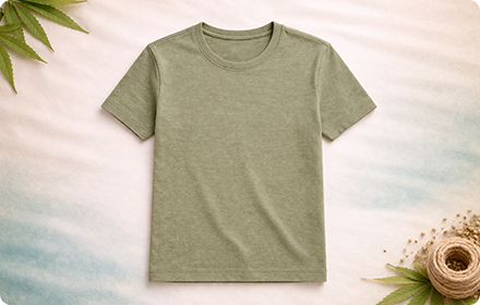 Hemp-Crew-Neck-T-Shirts