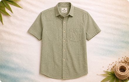 Hemp short-Sleeve Shirts