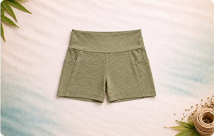 Hemp Yoga & Active Shorts