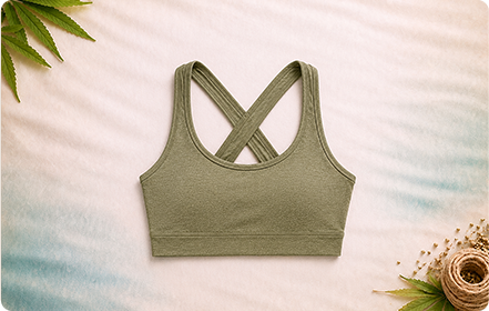 Hemp Yoga Bras