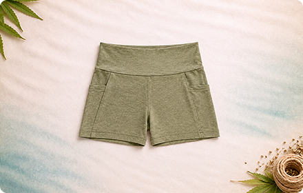 Hemp Yoga Shorts
