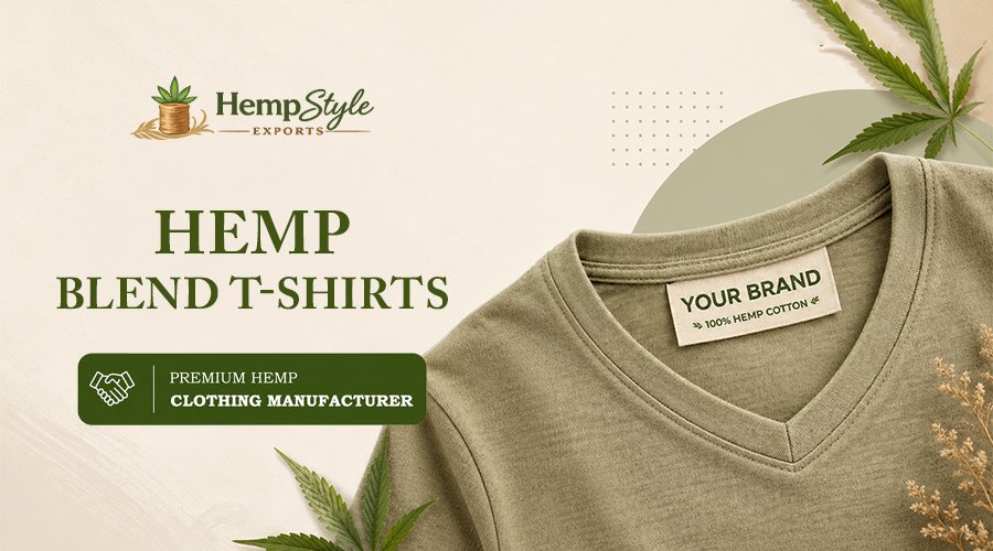 Hemp blend T-shirts 