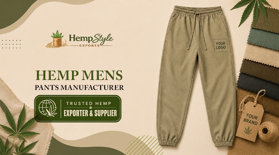 hemp mens pants manufacturer