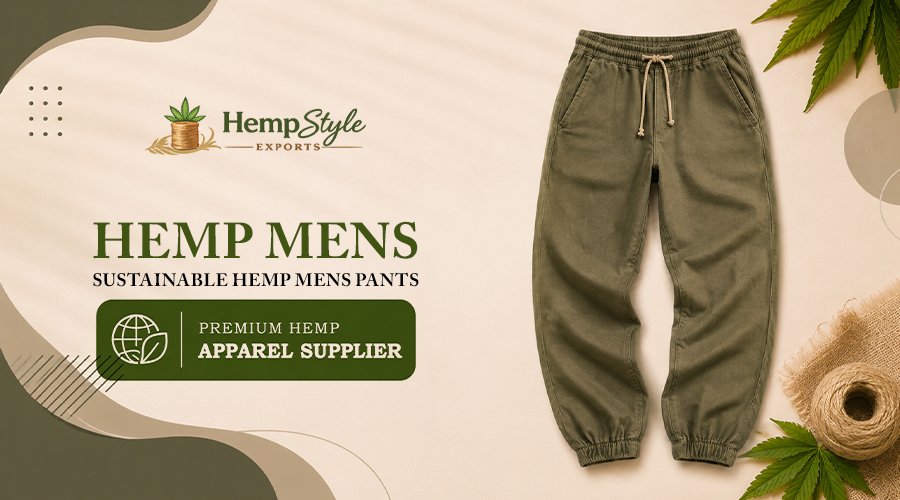 sustainable hemp mens pants
