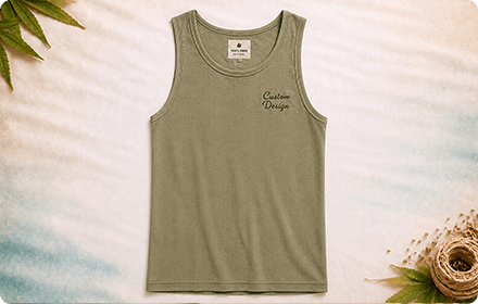 Hemp Ribbed Tank Tops​