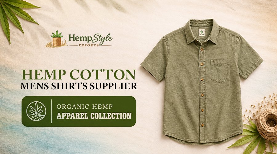 hemp cotton mens shirts supplier 
