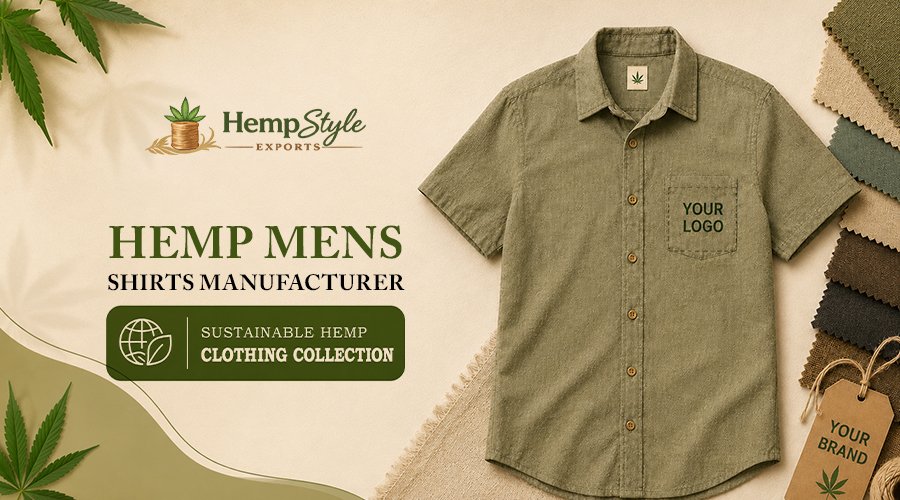 hemp mens shirts manufacturer