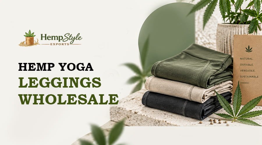 Hemp yoga leggings wholesale