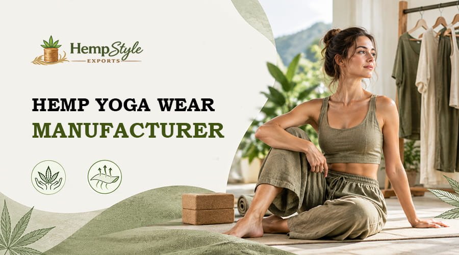 hemp yoga wear manufacturer